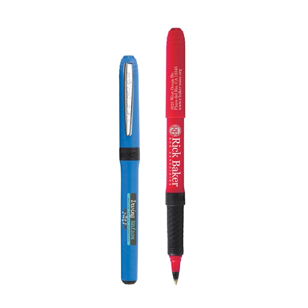 BIC Grip Roller Pens, Custom Printed With Your Logo!
