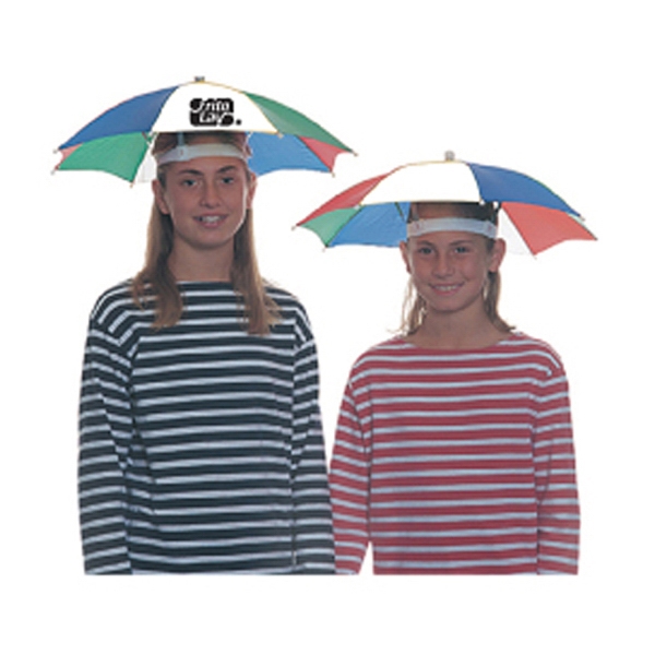 Umbrella Hats, Custom Printed With Your Logo!