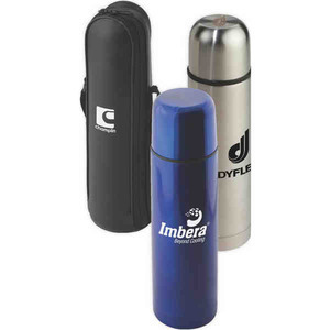 Vacuum Insulated Thermoses, Customized With Your Logo!