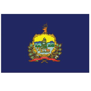 Vermont State Flags, Custom Printed With Your Logo!