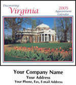 Virginia Wall Calendars, Custom Imprinted With Your Logo!