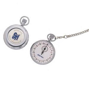 White Vinyl Stopwatches, Custom Made With Your Logo!
