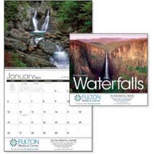 Waterfalls Appointment Calendars, Personalized With Your Logo!