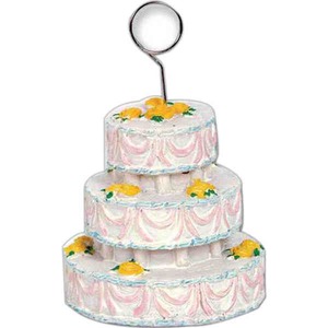 Wedding Cake Photo Balloon Holders, Custom Imprinted With Your Logo!