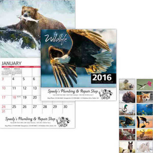 Wildlife Art Appointment Calendars, Custom Printed With Your Logo!