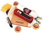 Custom Printed Non Perishable Package Cheese and Sausage Food Gifts