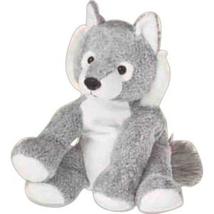 Wolf Mascot Plush Stuffed Animals, Customized With Your Logo!