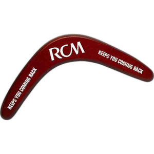 Wooden Boomerangs, Personalized With Your Logo!
