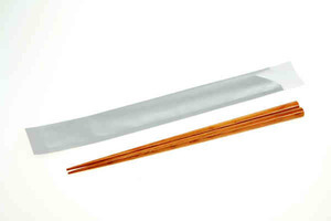 Wooden Brown Chopsticks with Pouches, Custom Imprinted With Your Logo!