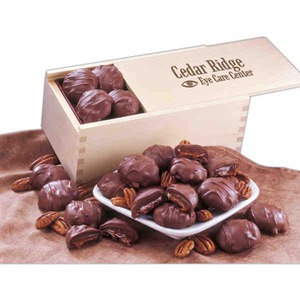 Wooden Collectors Gift Box Food Gift Sets, Customized With Your Logo!