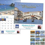 Custom Printed World Travel Wall Calendars