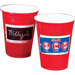 Write Your Own Name Cups, Custom Imprinted With Your Logo!