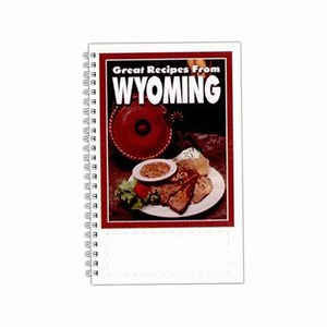Wyoming State Cookbooks, Custom Made With Your Logo!