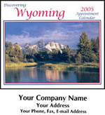Wyoming Wall Calendars, Custom Imprinted With Your Logo!