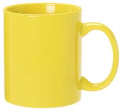 Yellow Color Mugs, Customized With Your Logo!