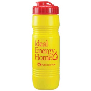 Yellow Color Sport Bottles, Custom Printed With Your Logo!