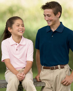 Youth Harriton Golf Polo Shirts, Custom Embroidered With Your Logo!