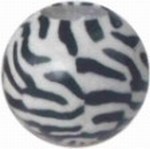 Zebra Print Candles, Customized With Your Logo!