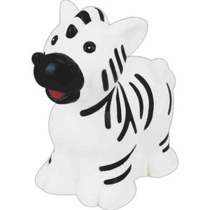 Zebra Squeekie Toys, Custom Printed With Your Logo!